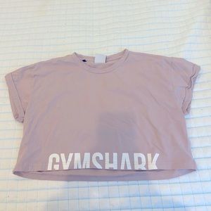 Gymshark crop shirt